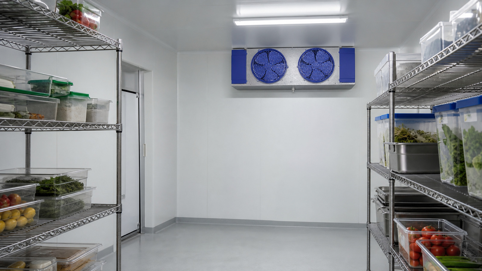 Hotel kitchen and back-of-house refrigeration